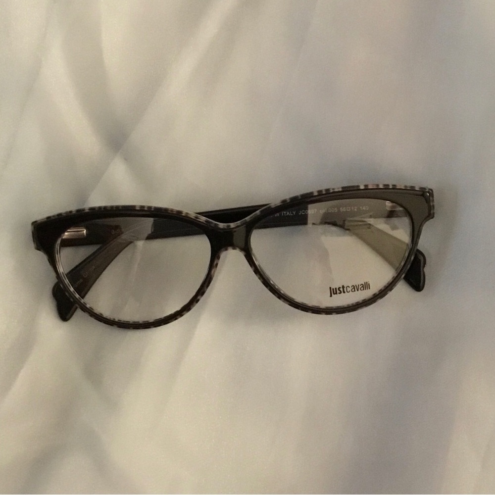 5/30% off - Just Cavalli Authentic Black Designer Eyeglasses
